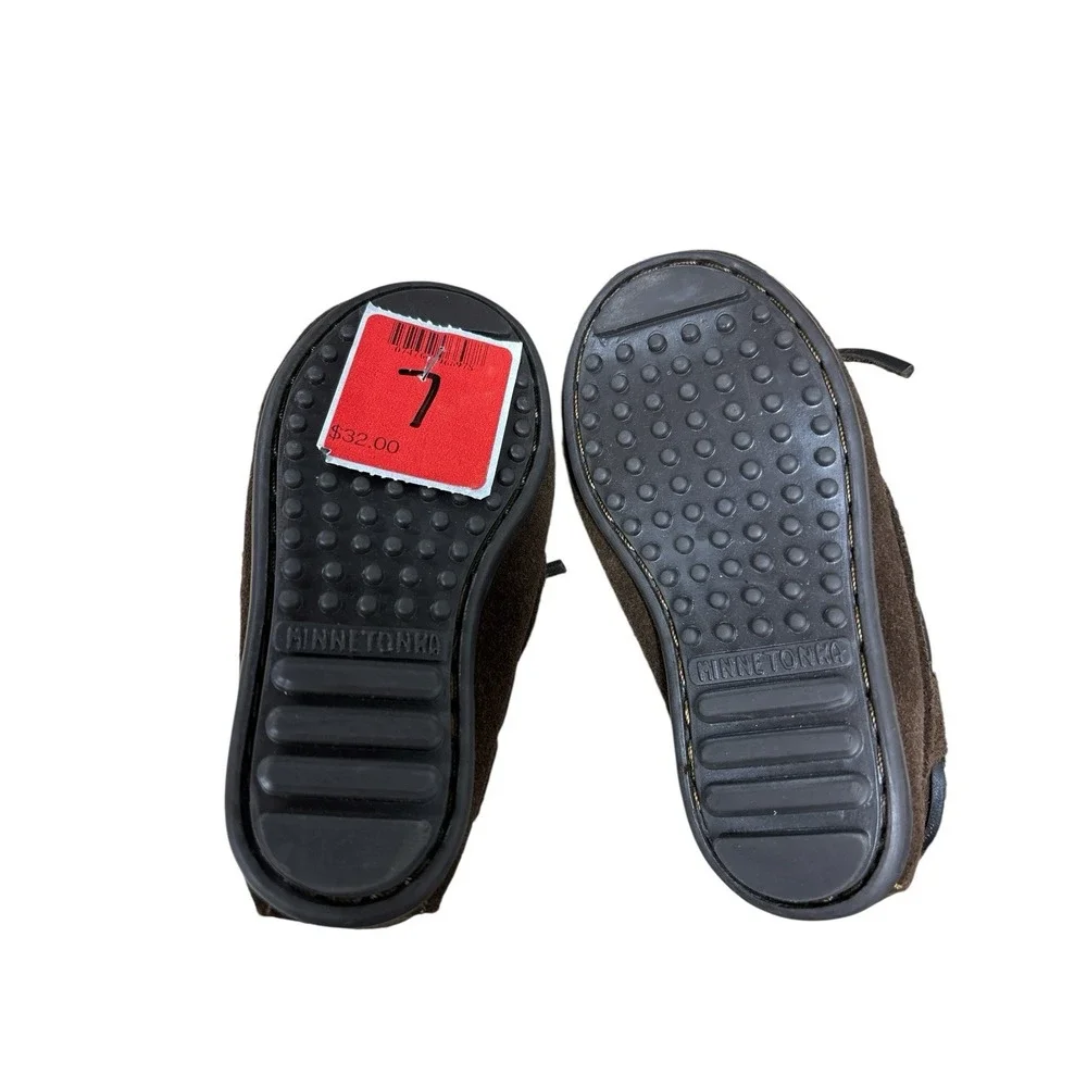 Minnetonka kids brown